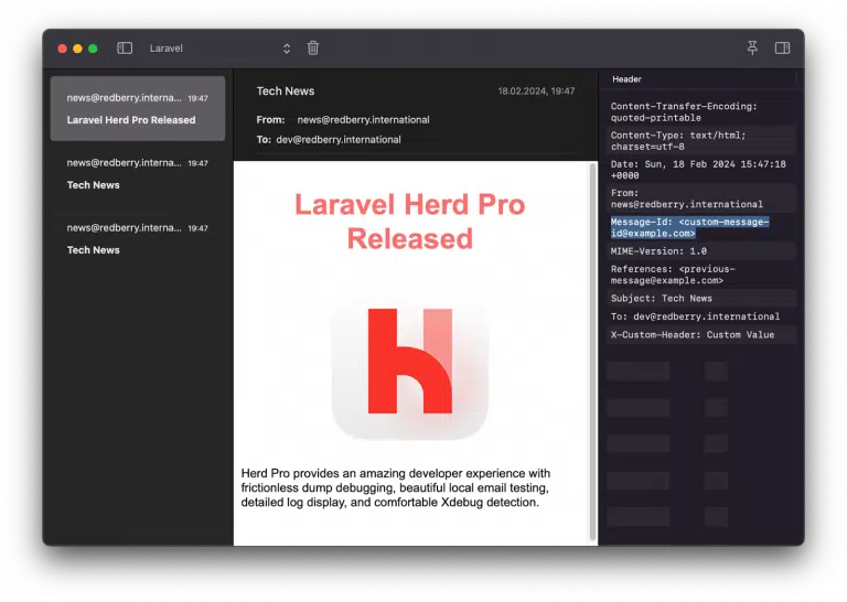 Laravel herd pro